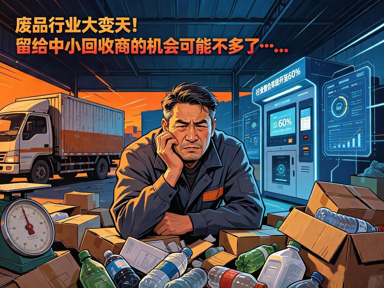 废品行业大变天！留给中小回收商的机会可能不多了……诗曰：废品新规启新篇，合