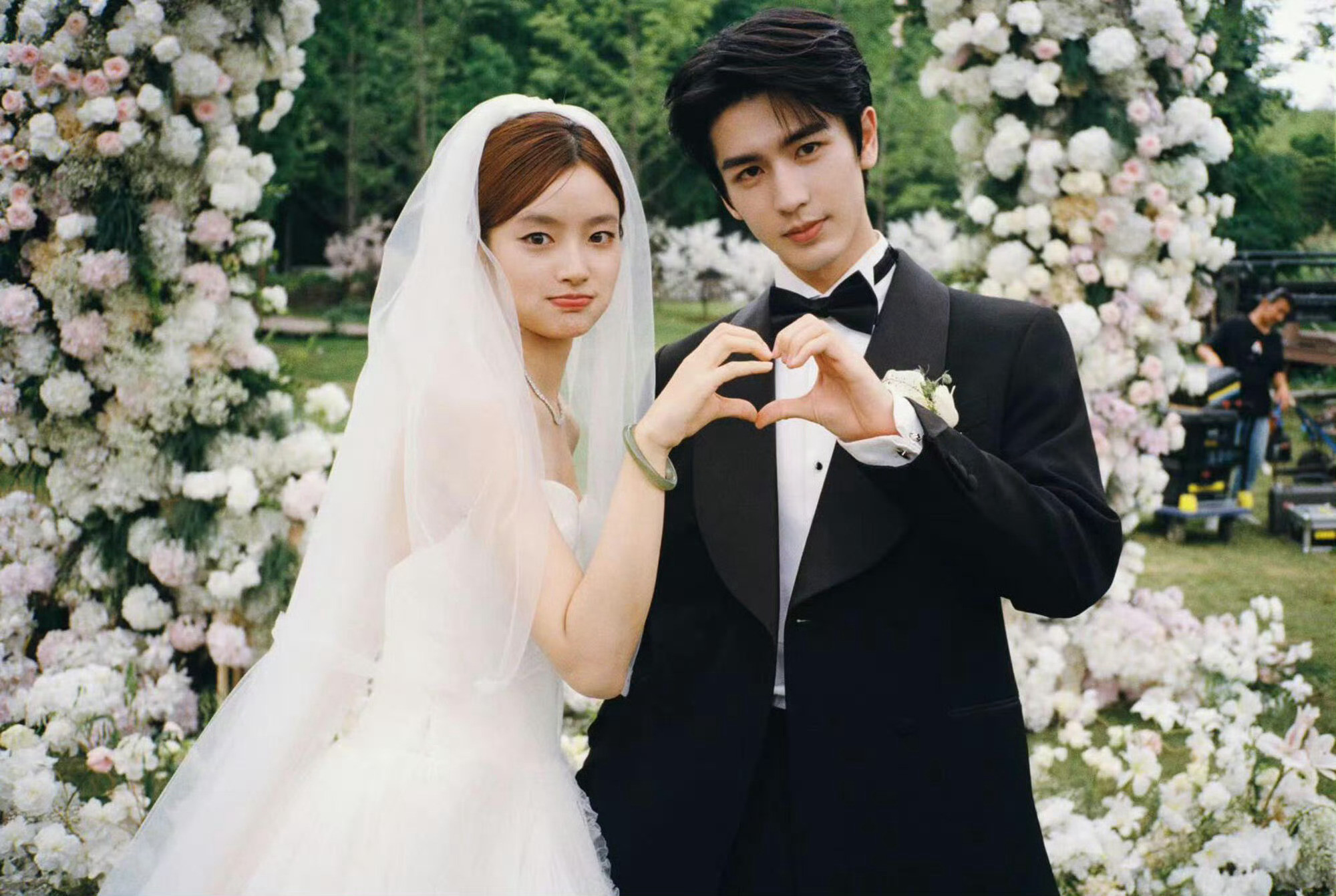 怪不得古时候皇上都喜欢赐婚呢，谁看到有cp感的帅哥美女不想他们在一起啊随欣所与的