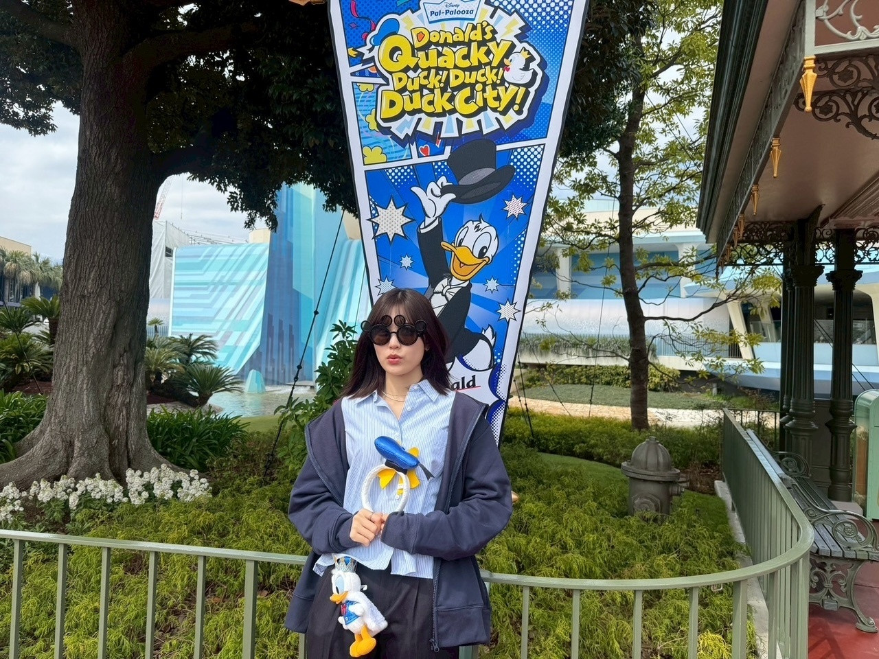ゆな「ディズニーの取材に行かせていただきました！これで三回目嬉しい(;_;)ディ