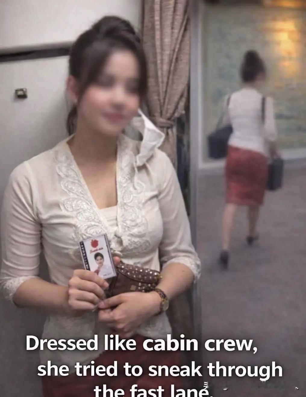 印尼一位23岁的年轻女子，因为梦想成为空姐却应聘失败，做出了一个让人意想不到的举