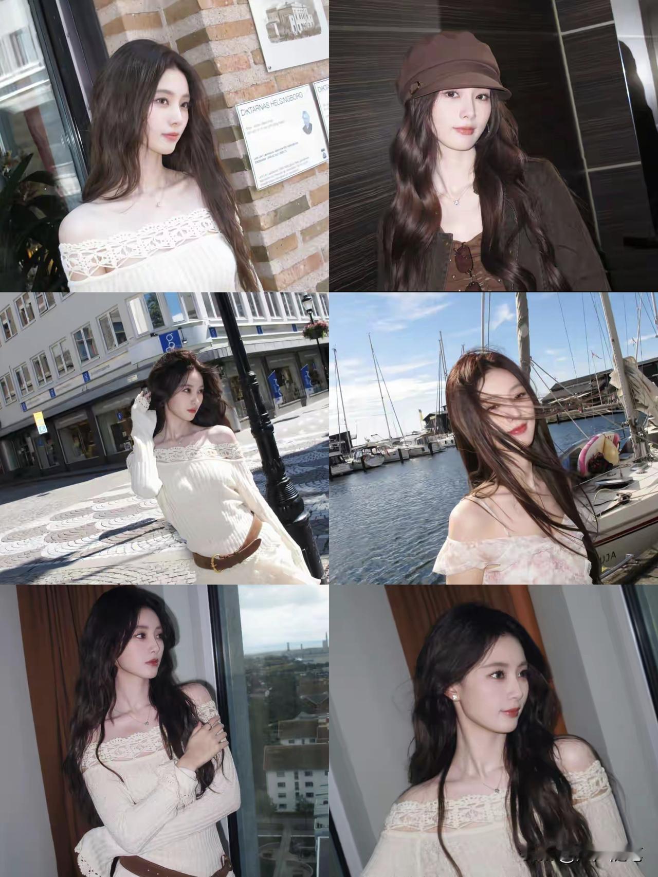 徐艺洋大美人胚子。