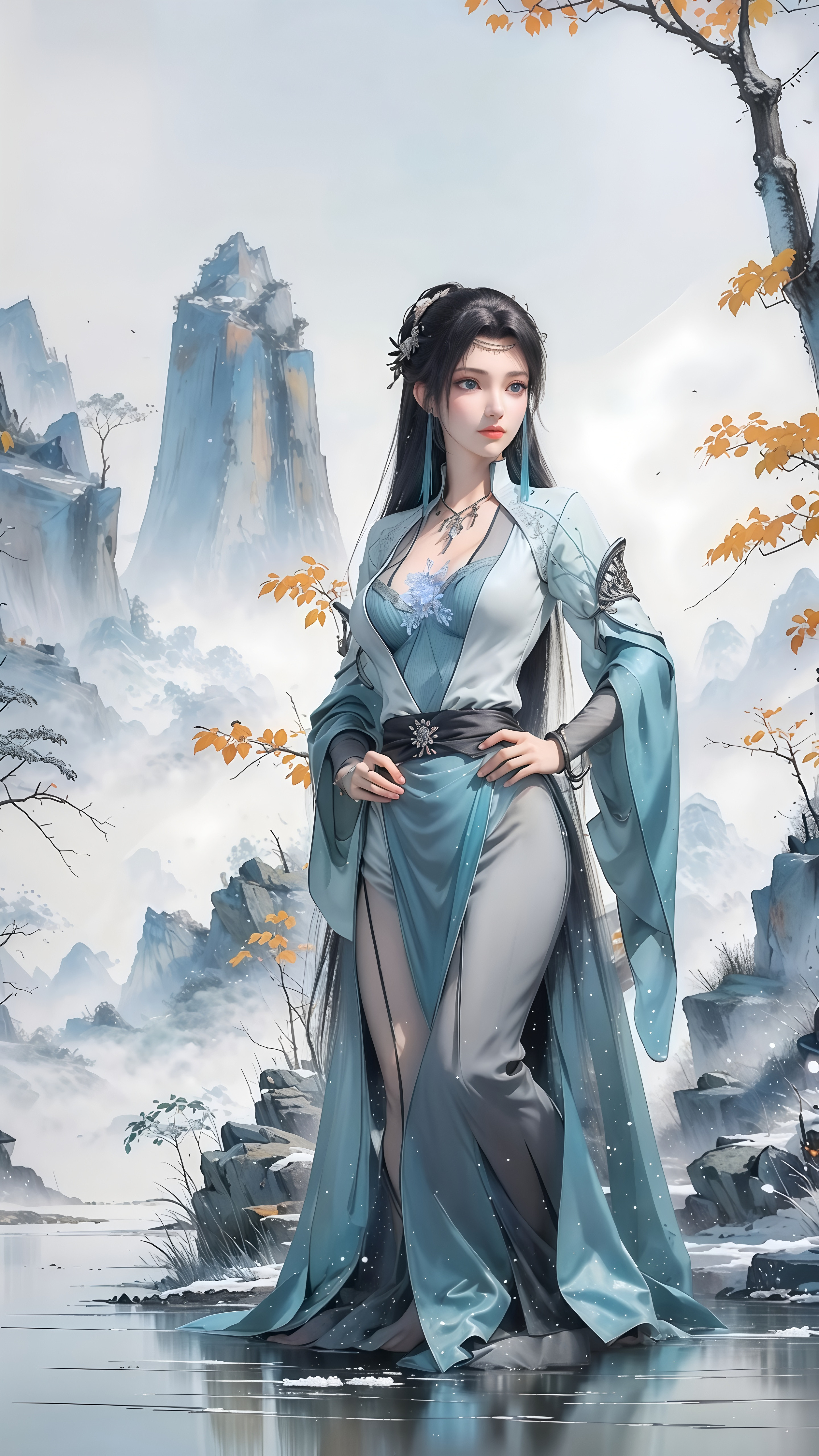 《斗破苍穹》国漫女神高清壁纸：云芝……还是云韵？