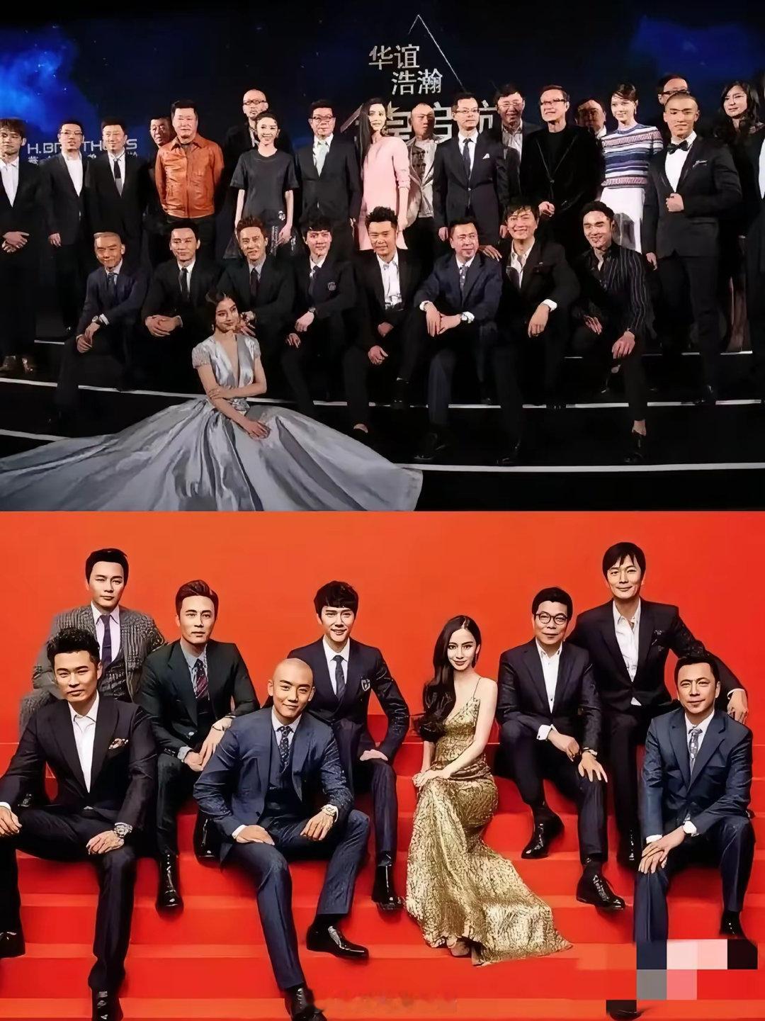 angelababy在嫁给黄晓明期间风光无两，一众男神中间唯一的c位女神，离婚之