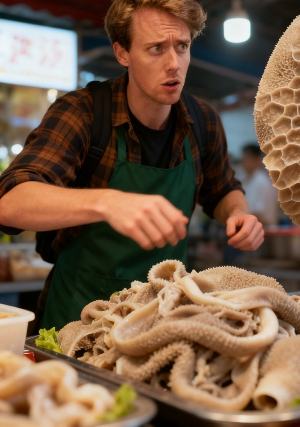 人民网报道火锅成国外游客必打卡美食老外迷上火锅太真实了！毛肚这食材真神奇，“七上