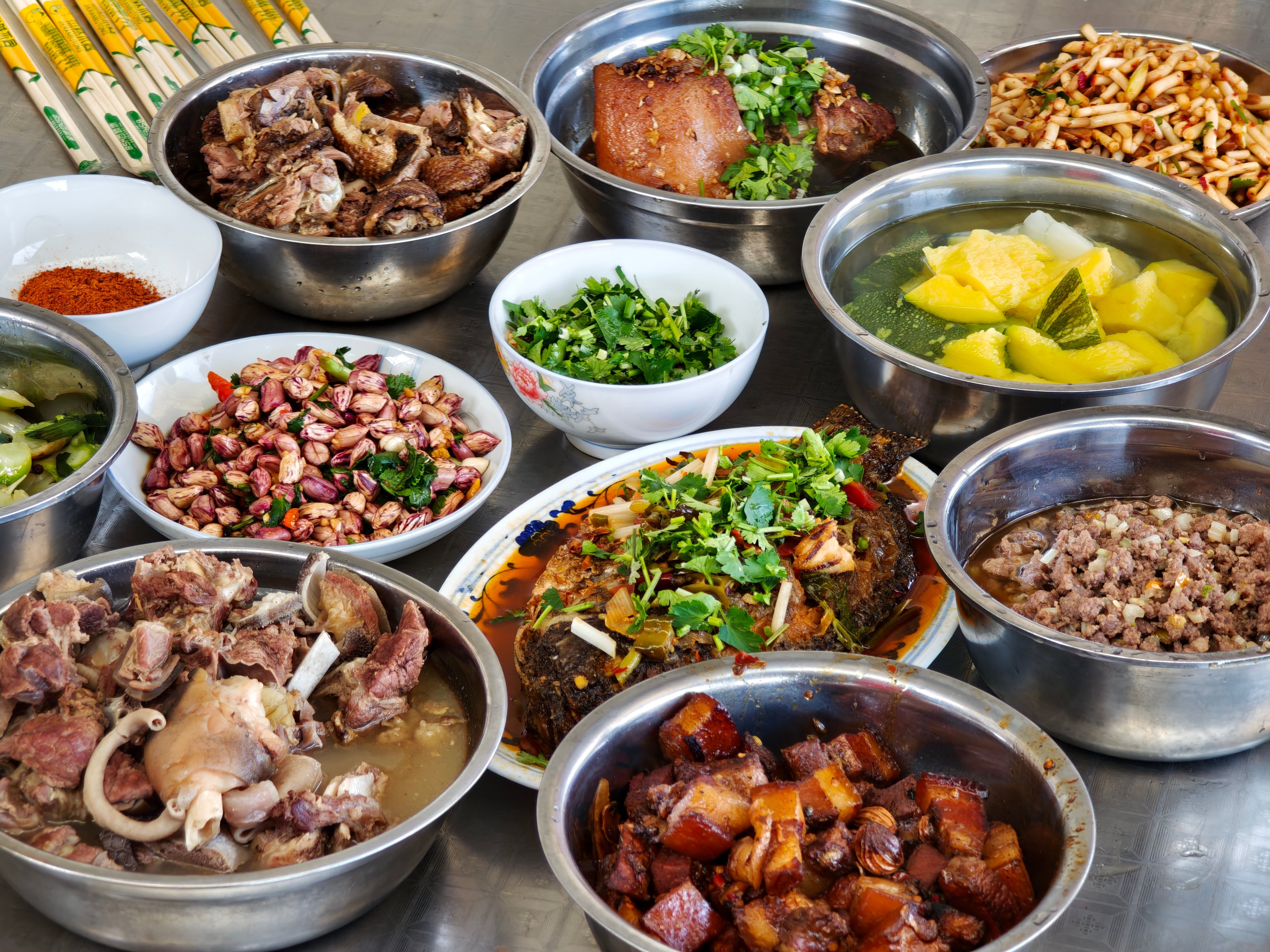 开席了，够丰盛吧？