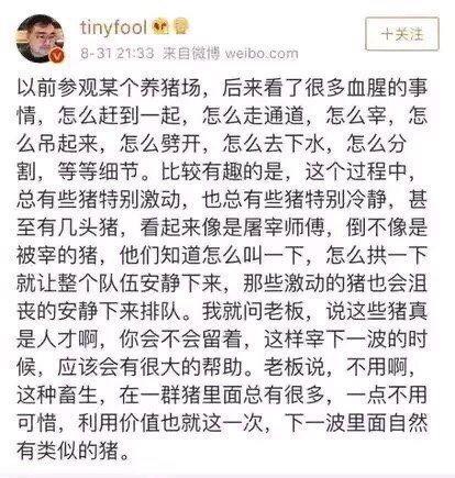 猪虽然只有一群，但品类还是有不少！