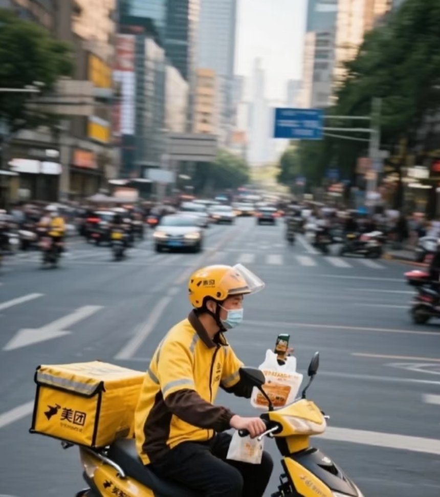 月跑2000单只余2500元！中年外卖骑手的清醒：真正的底气，从不是死熬。成年人的生活，从来没有容易