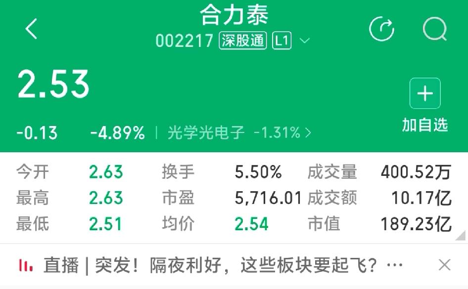 合力泰，下周一停牌，下周二ST周末雷又来了，合力泰连续多年财务造假，下周被带