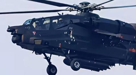 直21重型武装直升机光看机头部分，再配合涂色和角度拍摄有点邪恶啊！