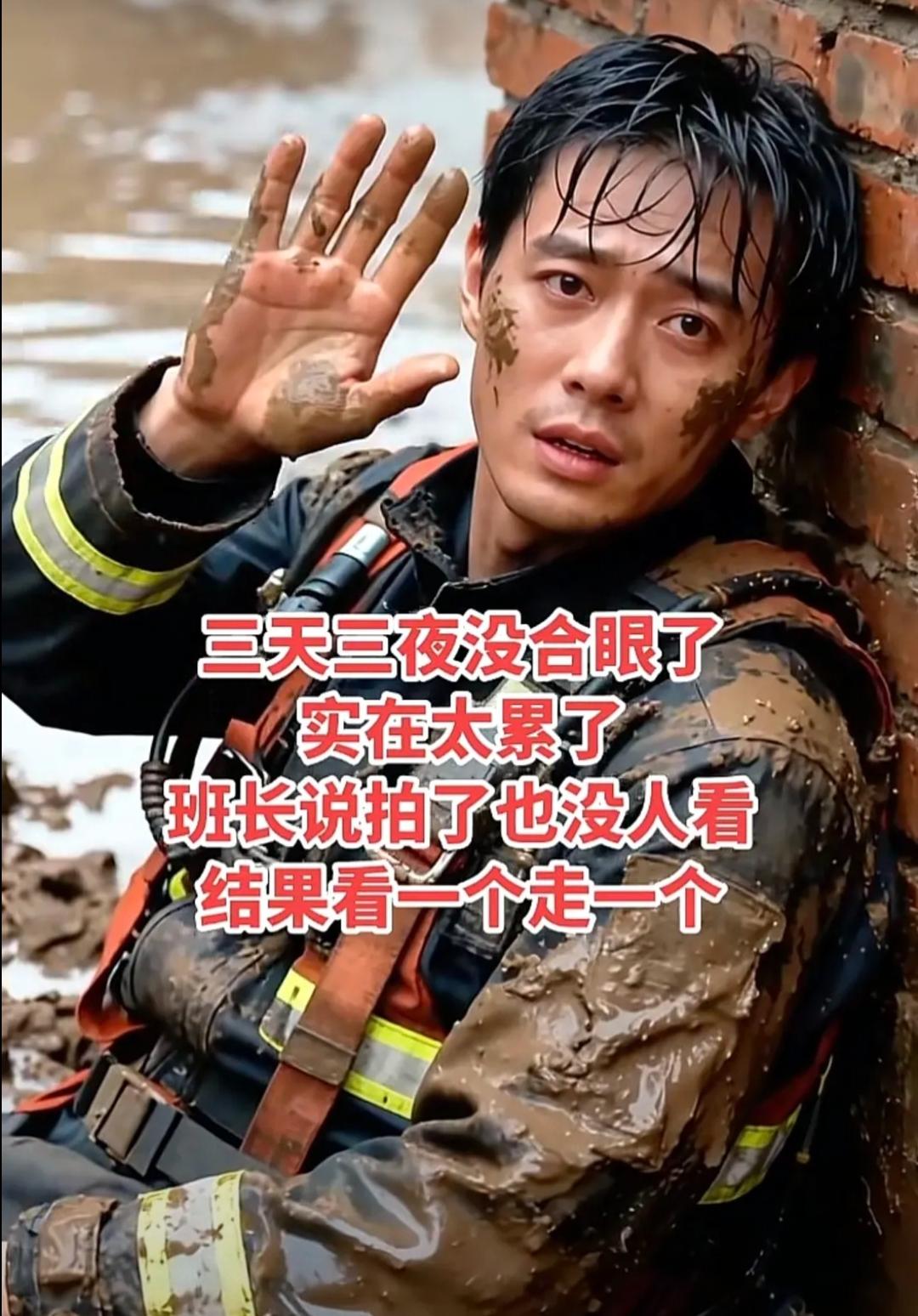 叔叔阿姨哥哥姐姐们三天两夜没合眼了，实在太累了咱们大东北的雨雪天这个时候就是