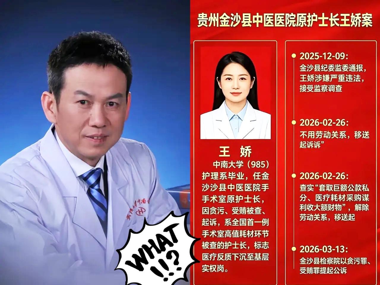 王院长贪，王护士长也贪。这不分性别，不分院长护士长，不分医院的大小。别再以为贪