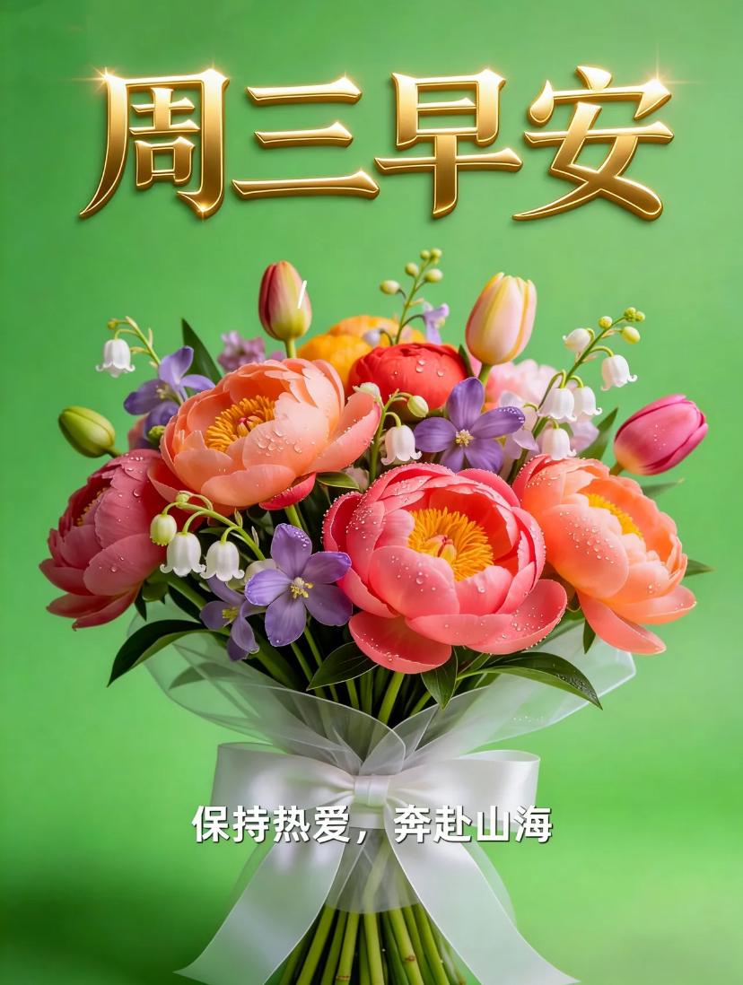 🌺2026./4.15.周三春晨祝福🌺☀️‘冫❤春光正好，天气转暖，