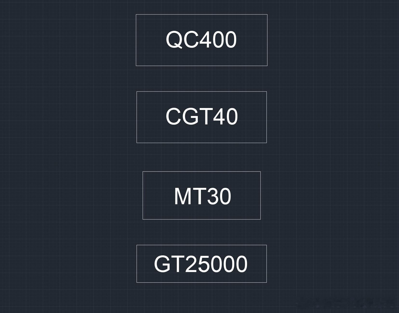 不仅仅是CGT40，QC400也出来了[并不简单]发电型的CGT40-E都有4