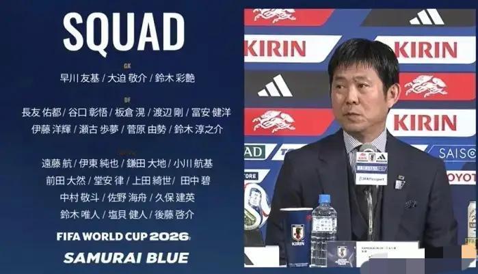 日本男足阵容碾压亚洲，退出亚足联才是最好选择我强烈建议日本男足立刻退出亚足联