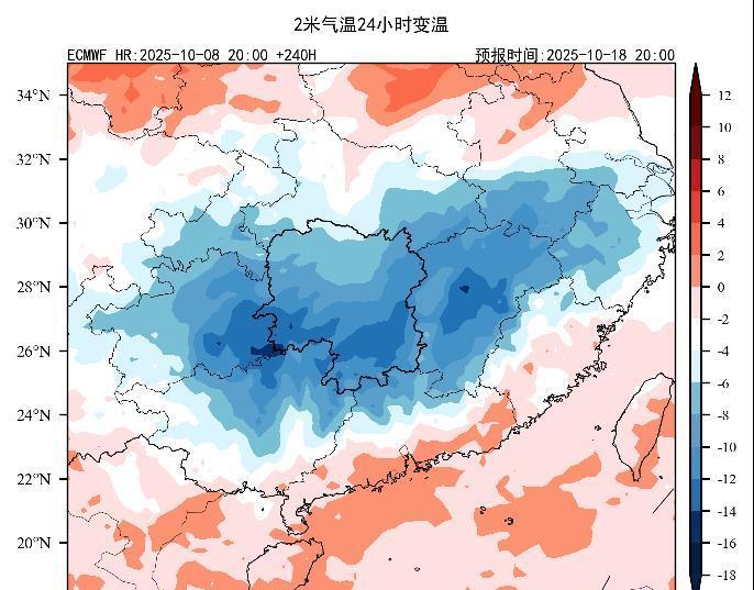 【强冷空气确定南下】对于中旬末的一轮高空槽系统东移转竖过程，模式已经是高度确定，