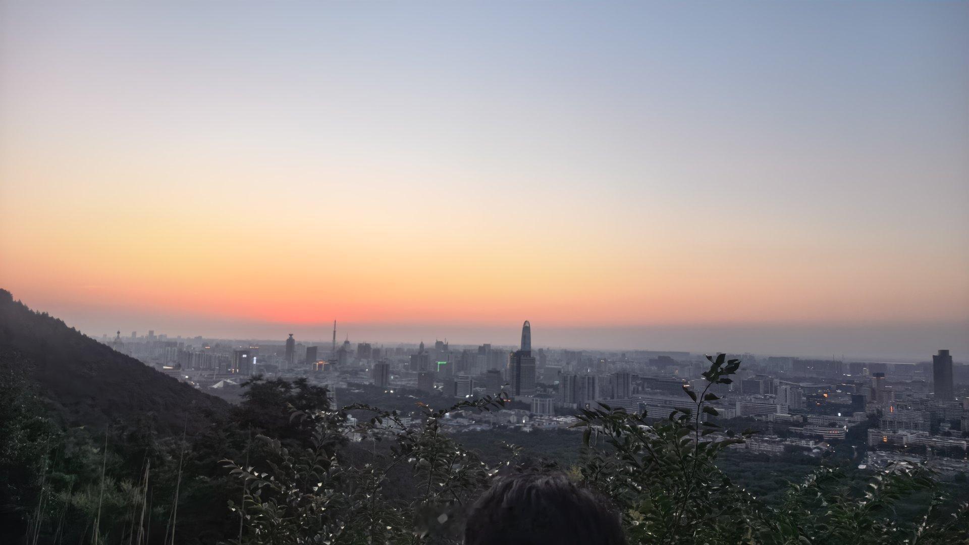 夕阳好美济南·千佛山风景名胜区