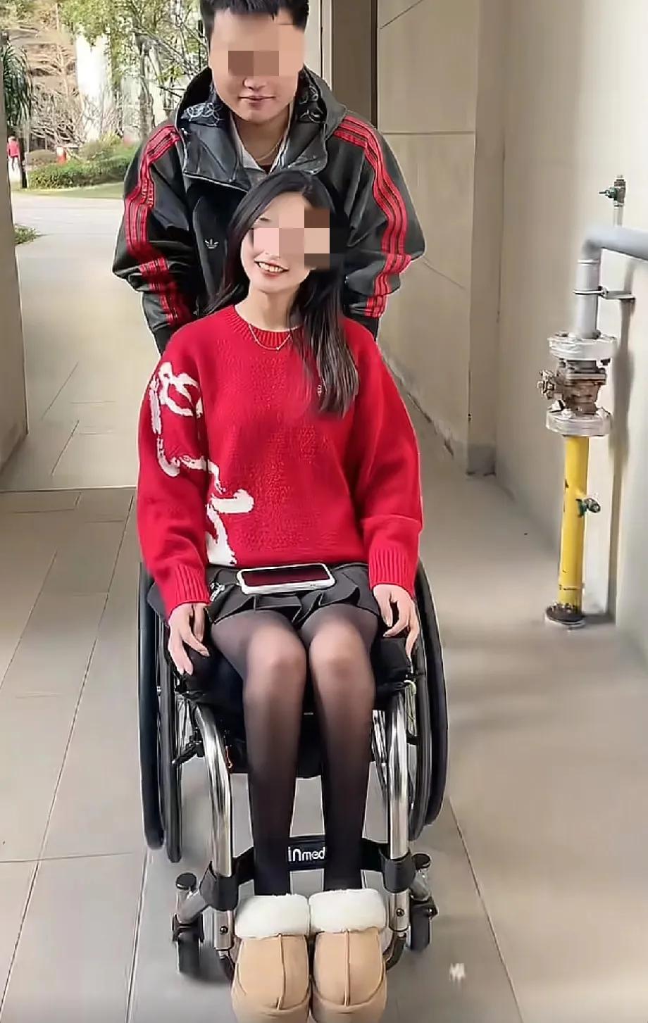 湖北黄石，一穷小子娶不起媳妇，倒插门到一个下半身瘫痪的女士家，女士虽然瘫痪，却很