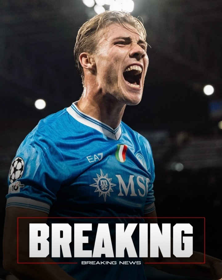 #那不勒斯4400万欧买断霍伊伦#罗马诺在个人社媒报道称，那不勒斯已经确认将从曼