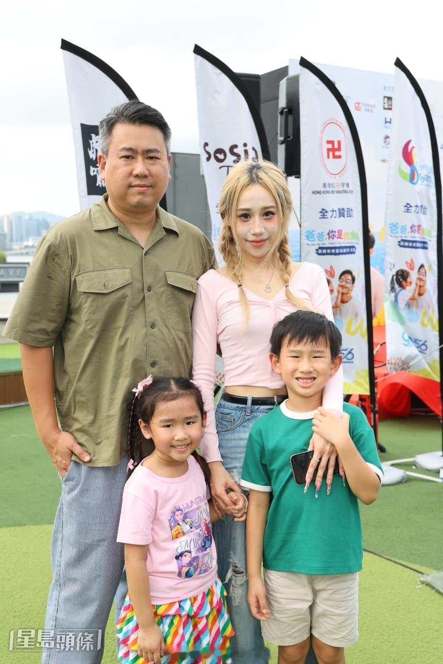 星岛：吴大强提前和家人共度父亲节，不介意儿子多生小孩，愿意帮忙带娃6月21日吴大