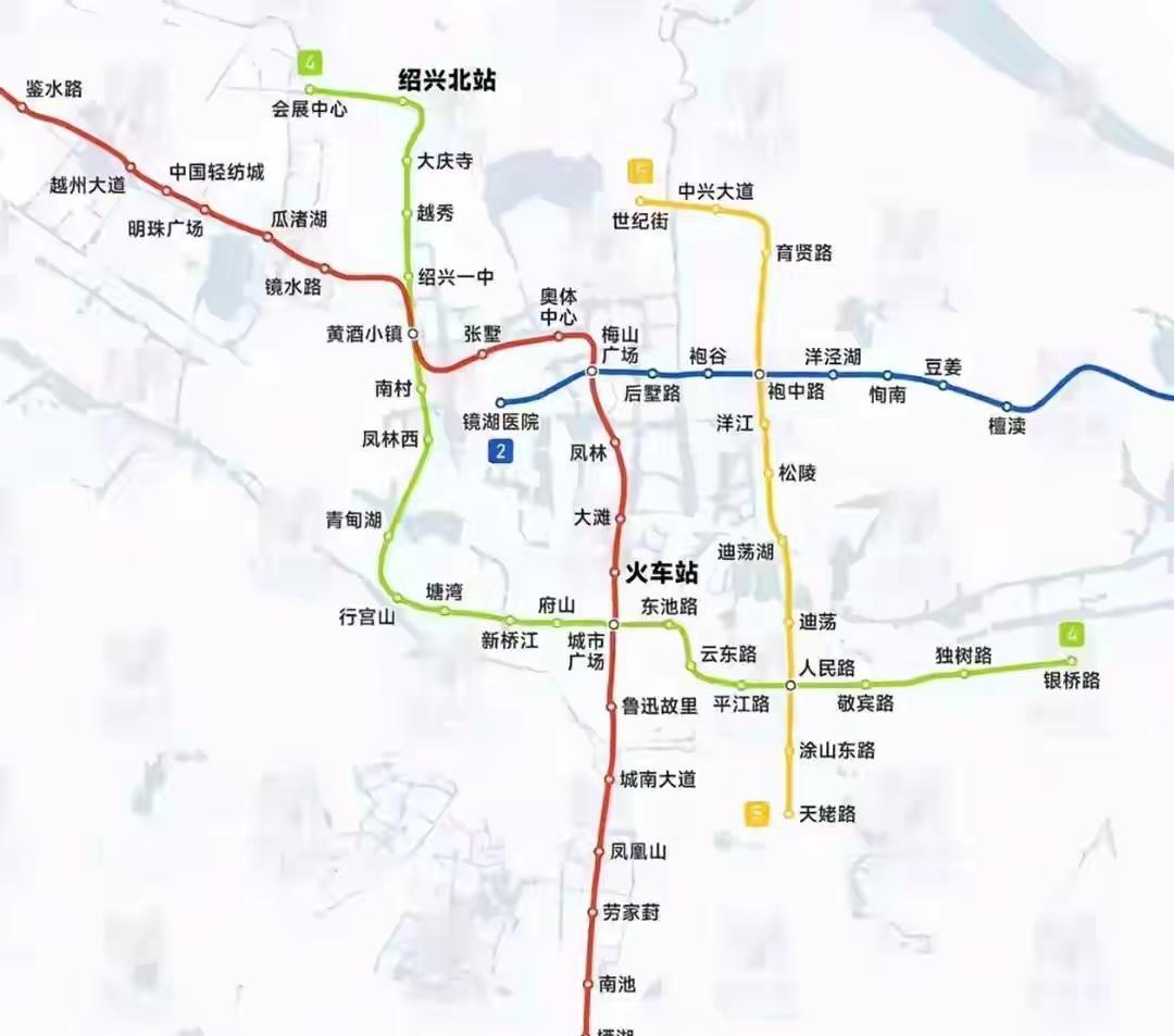 绍兴的地铁能发展到如今这个样子，想必让十年前，甚至五年前的绍兴人来看，肯定是意料