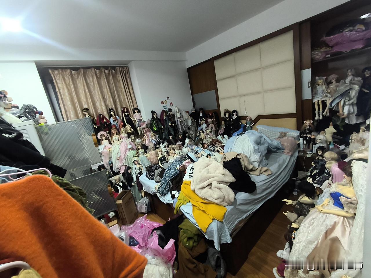 我是太懒了还是心理有病不要骂我是怎么住的下去的21年开始玩娃娃一买停不下来，