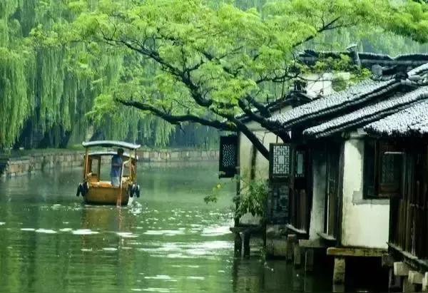 江南春•雨文／李海平江南春雨细如丝水墨丹青入梦迟田野稻花随风舞小桥