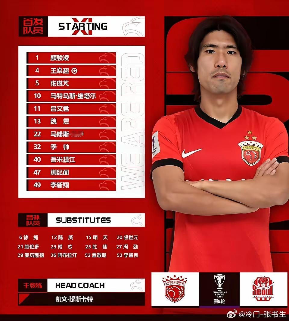 上海海港俱乐部，联赛都结束了，没有其他比赛了，亚冠还不派全主力打比赛，依然有主力