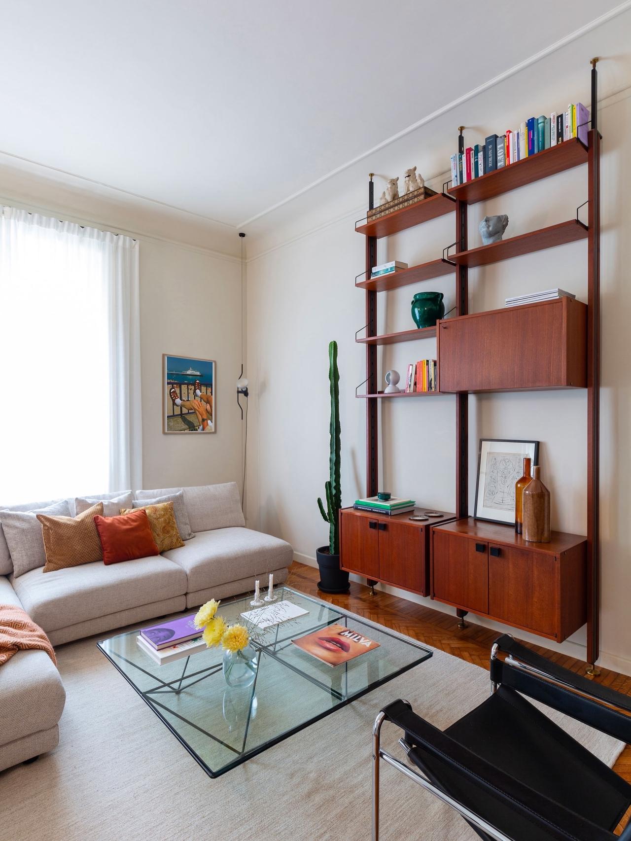 撞色进阶玩法！现代公寓色彩混搭，高级感拉满清新脱俗装修风格家