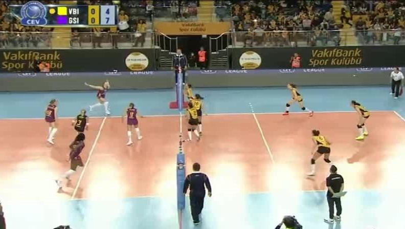 2018女排欧冠联赛第四轮D组第二回合瓦基弗银