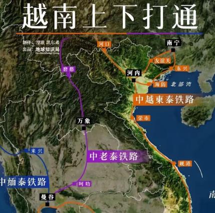 越南现在有些慌了，因为他们发现自己铁路这个事情中国已经不想插手了。 一开始中