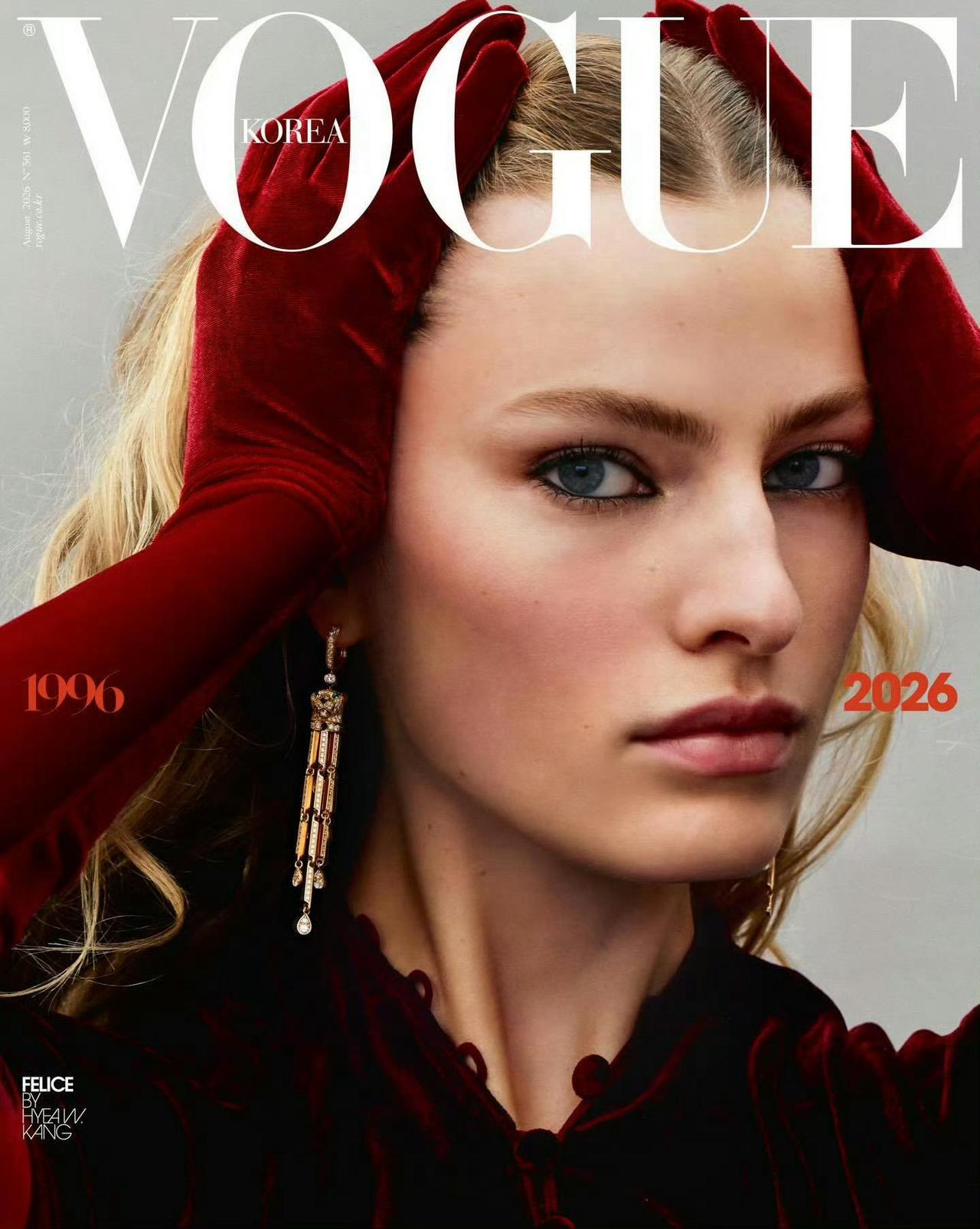 VogueKoreaAugust2026八月刊，杂志创刊30周年，超模