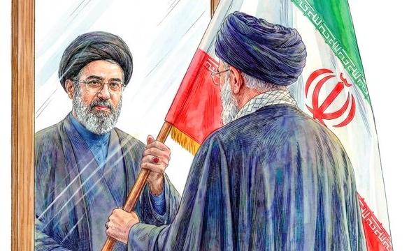 3月12日晚，伊朗新任最高领袖穆杰塔巴·哈梅内伊通过伊朗国家电视台发布了他的首次