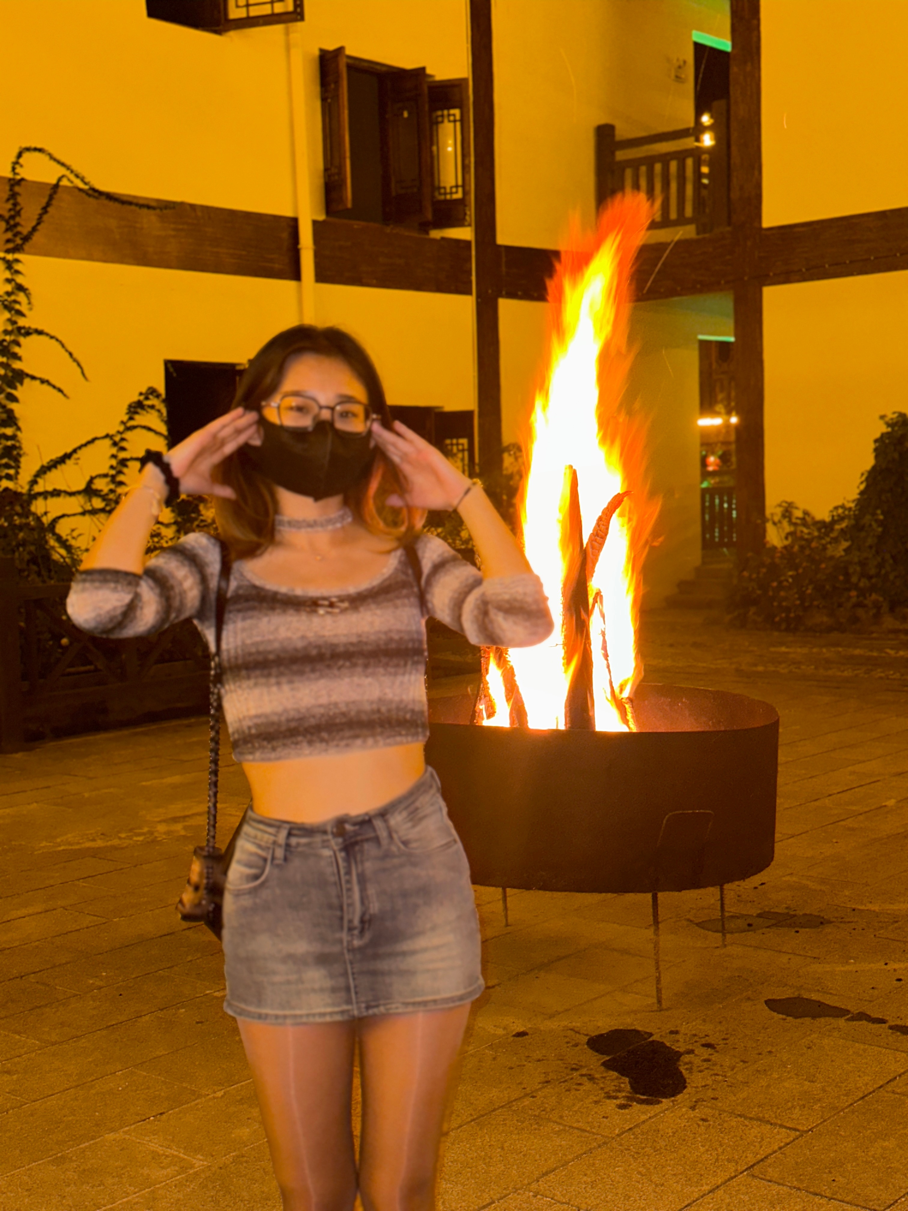 去年我好瘦呀穿搭今日穿搭(ootd)​​​