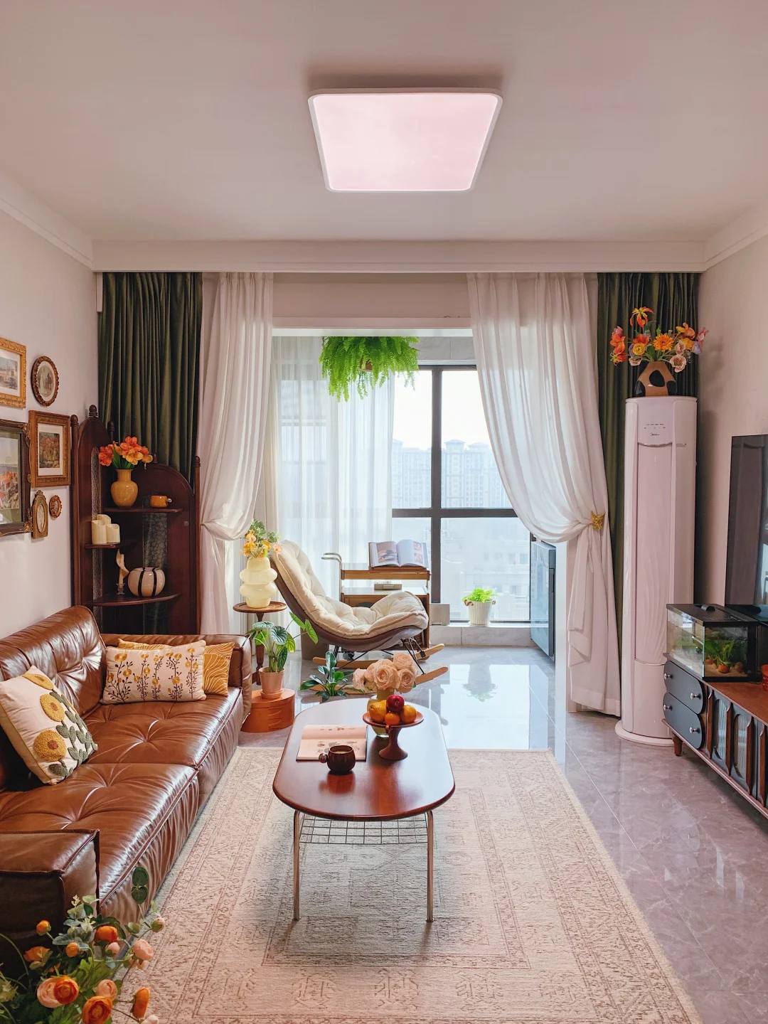 65㎡，是我干净明亮的复古小家！