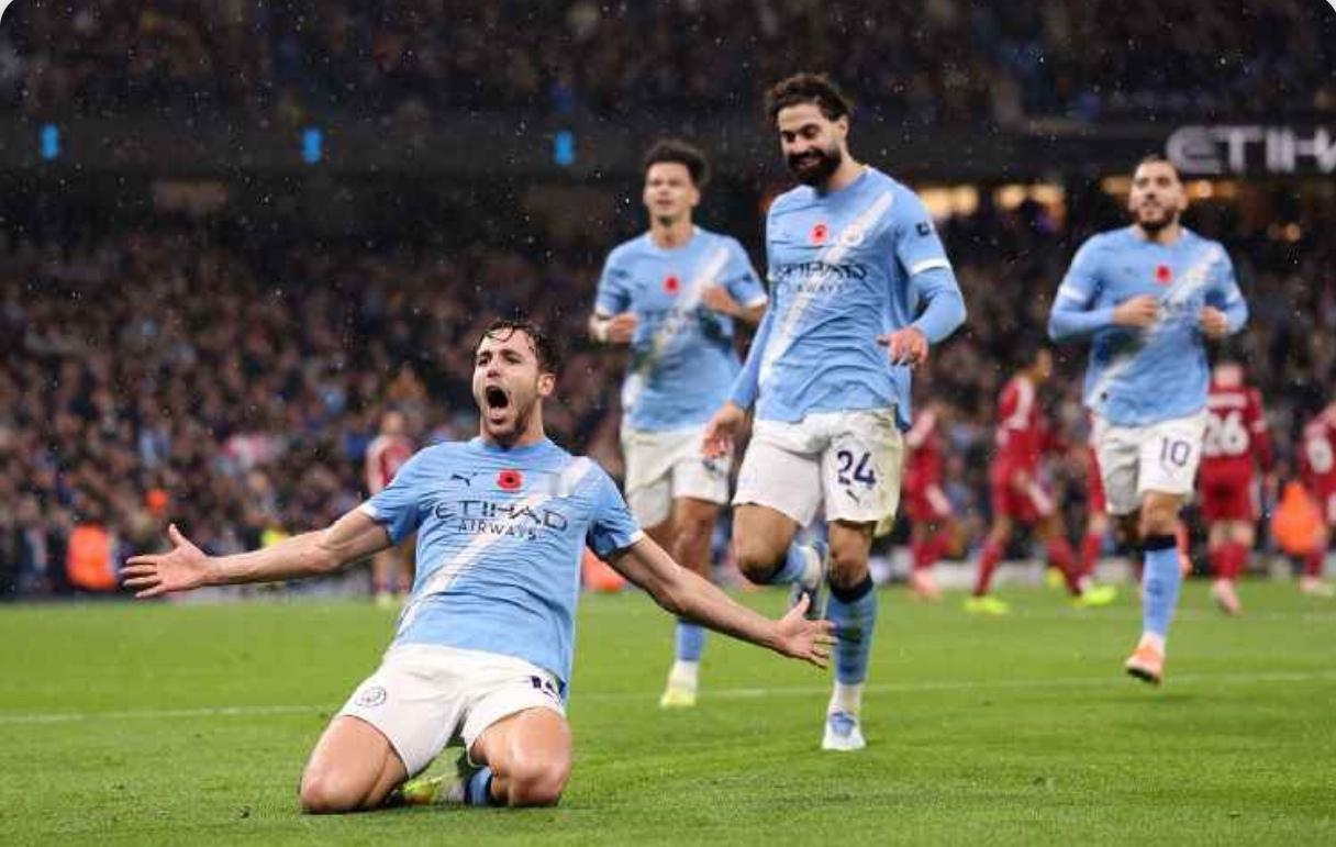 英超重量级对决，结果让人大跌眼镜！曼城主场3-0完胜利物浦，哈兰德失点+头球破