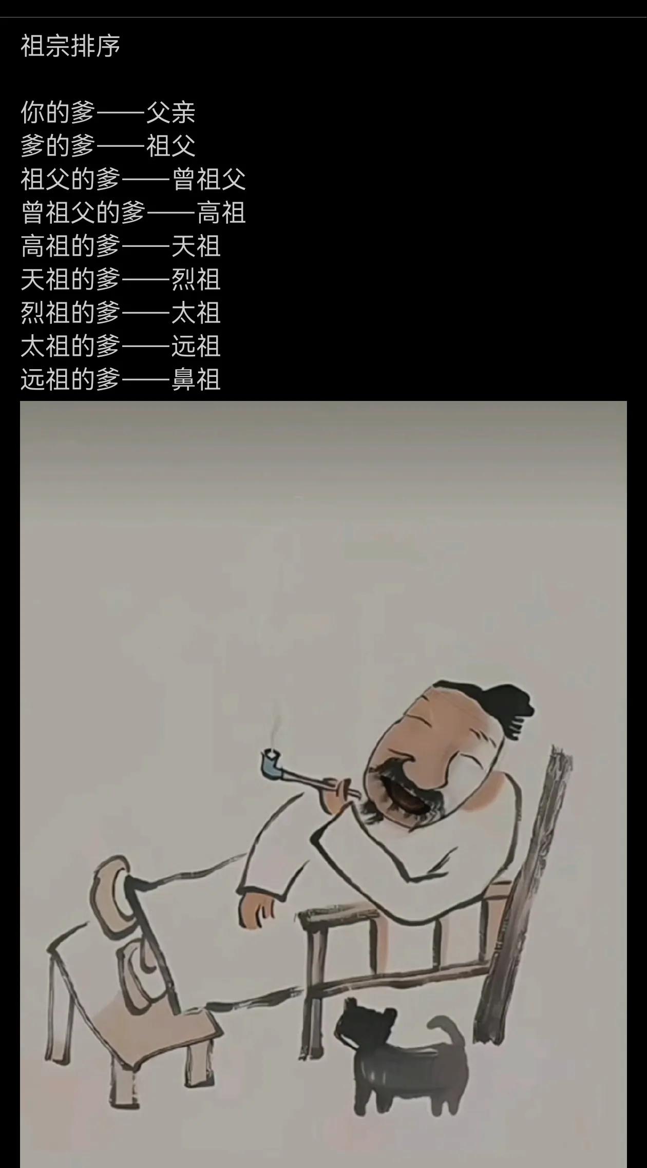 你的祖宗排序，整明白了吗？