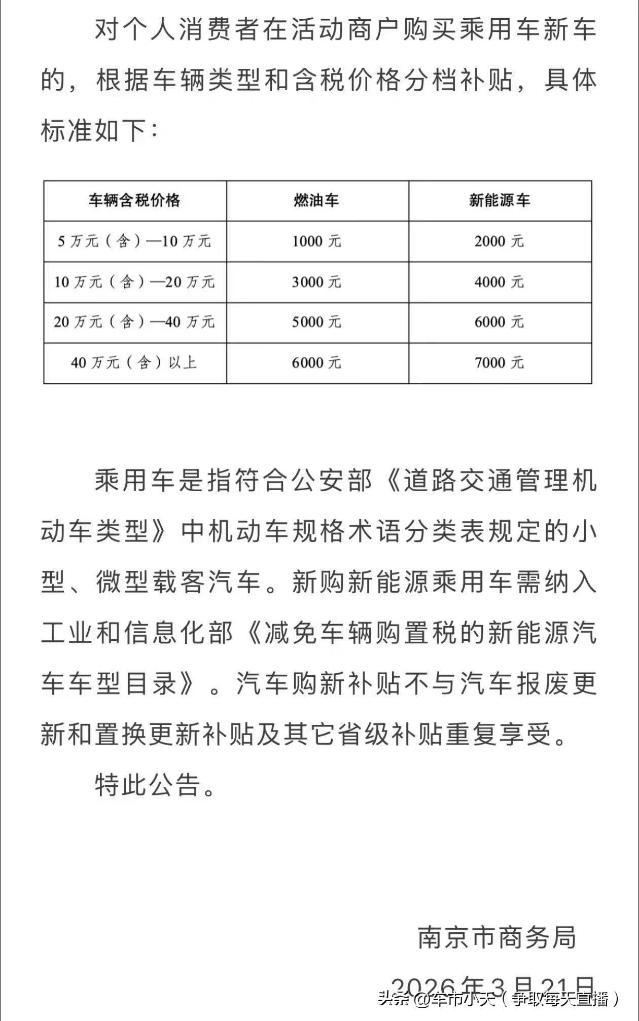 现在各地都在调整汽车新购补贴的政策，主要调整就是汽车新购不再与置换更新和报废补贴