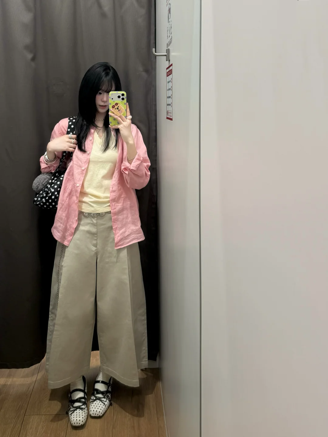 优衣库你拉夫劳伦啊！🍧漂亮粉色叠穿好好看