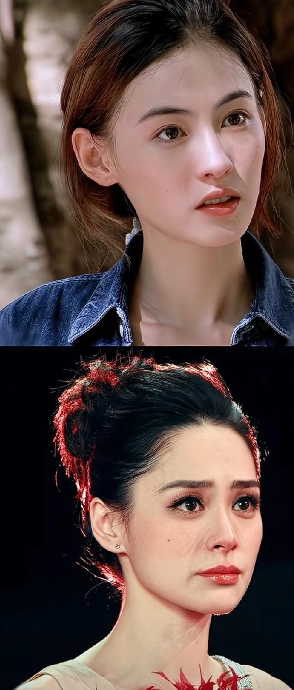 一个骨相美人清冷倔强，一个皮相美人温润柔美|两种顶级颜值！其实哪止啊，