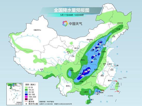 周末中东部大范围降雨增强 华北黄淮等地气温持续偏低