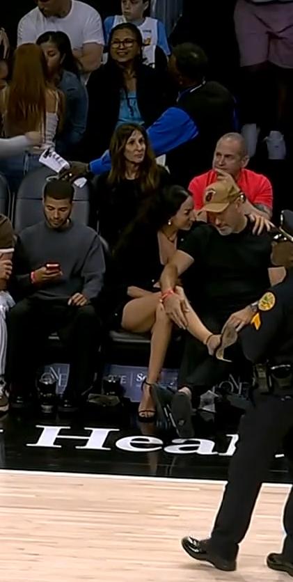 今天热火场边的风景线步行者vs热火热火战胜步行者