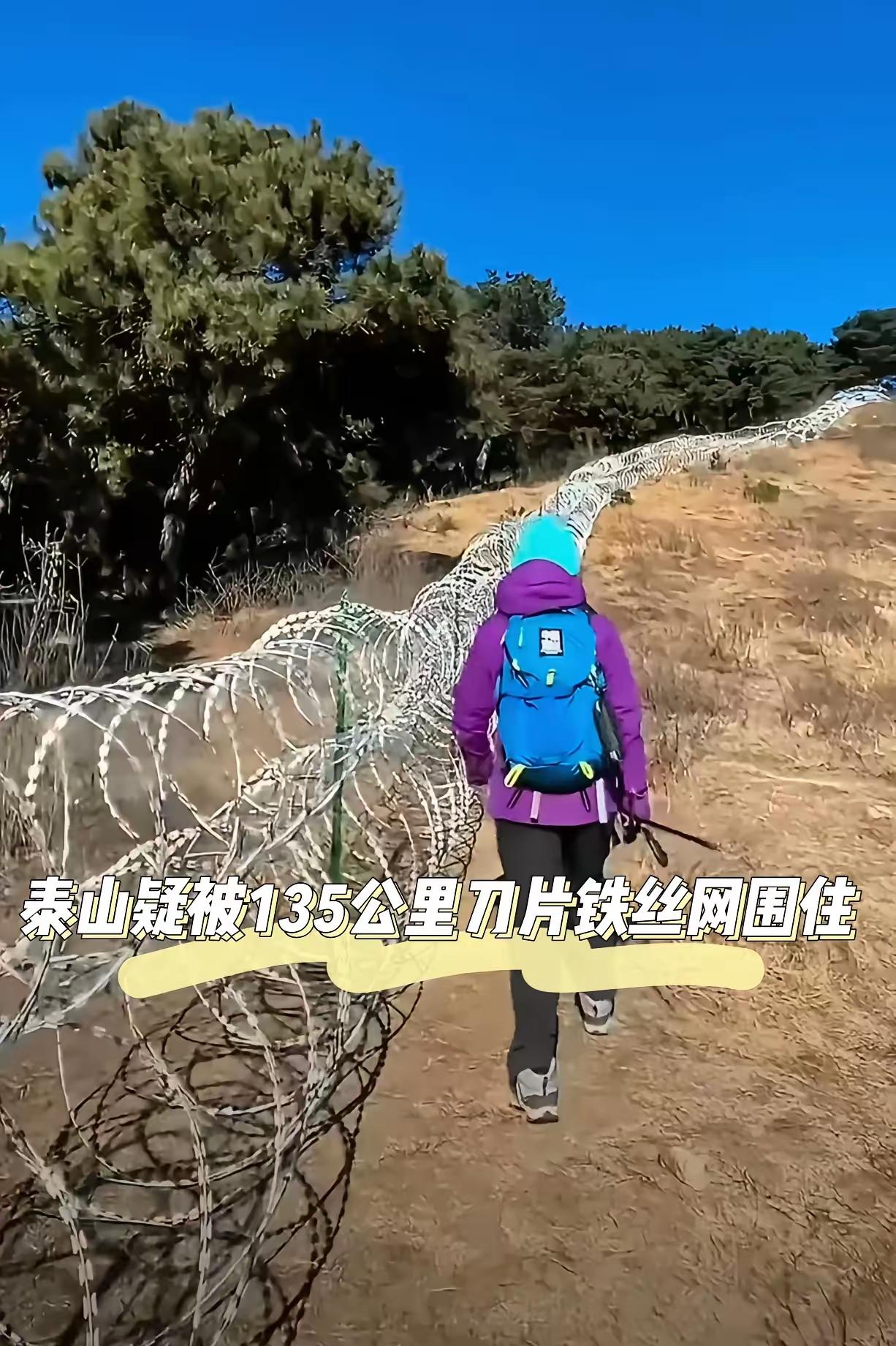 泰山拉网圈山这事，全网都在盯着。两千多万的工程，说拆就拆了。舆论一发酵，景区反应