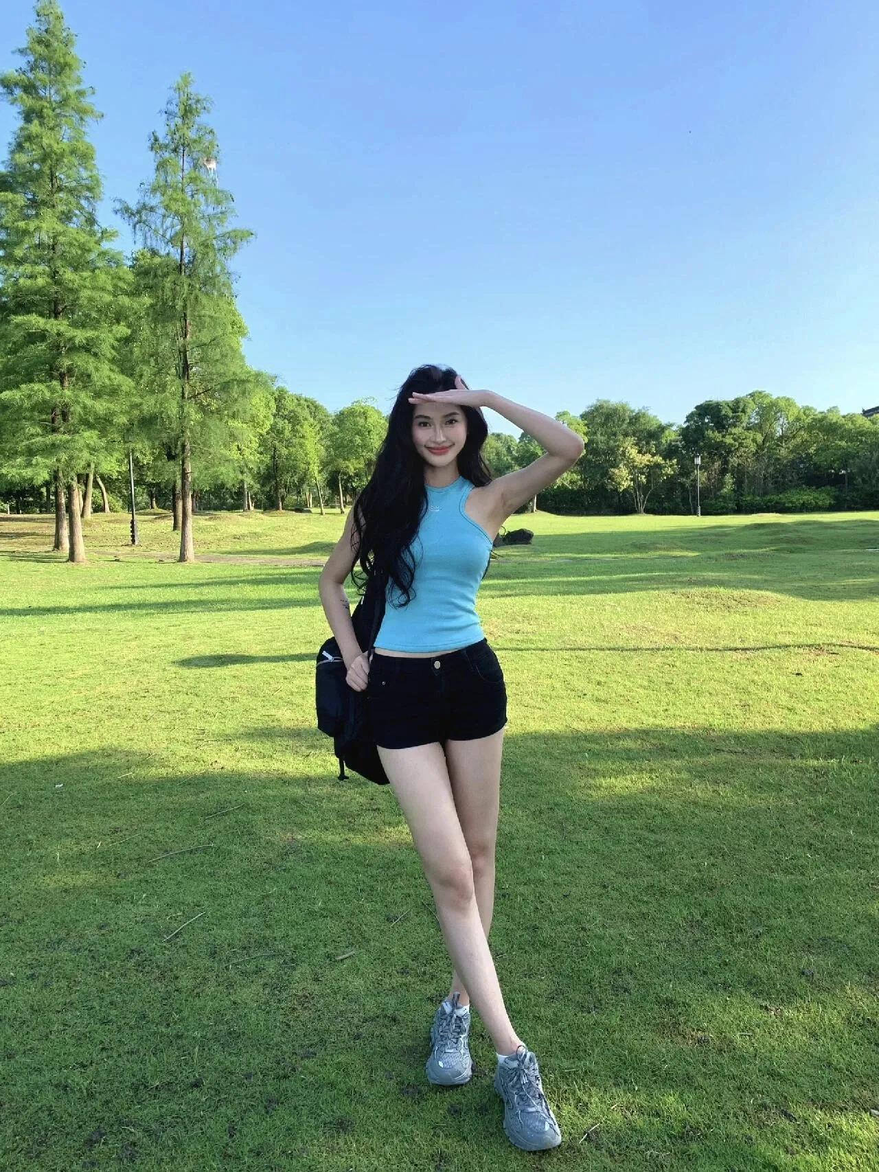 公园拍照不呆板，9个姿势，松弛漂亮，上镜好看生命力满满