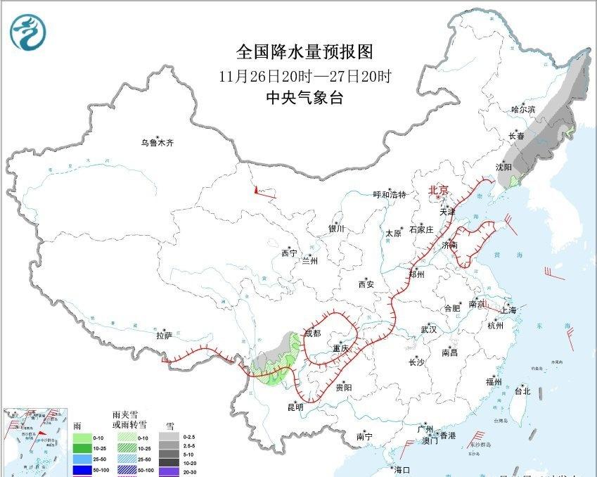 19：40分更新，沈阳下周初雪似有似无。明天（23日）周日，沈阳气温依旧在14
