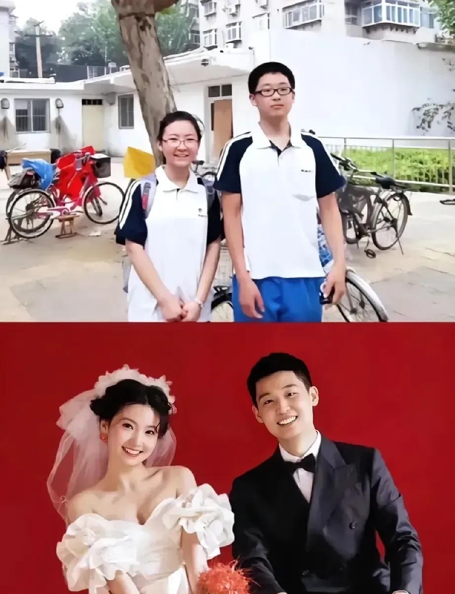 校园到婚纱才是最完美的[吐舌头眯眼睛笑]