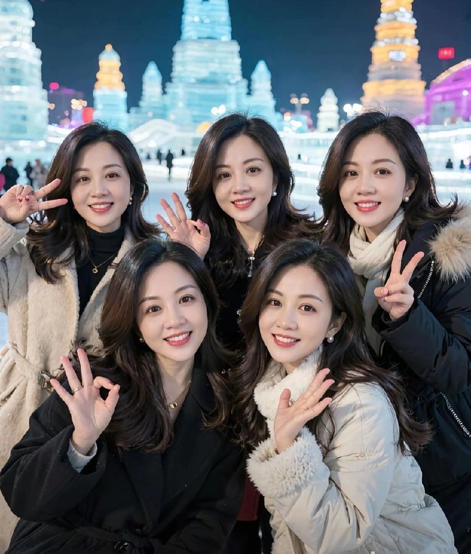 冰雪奇缘之夜，姐妹们快乐相聚！