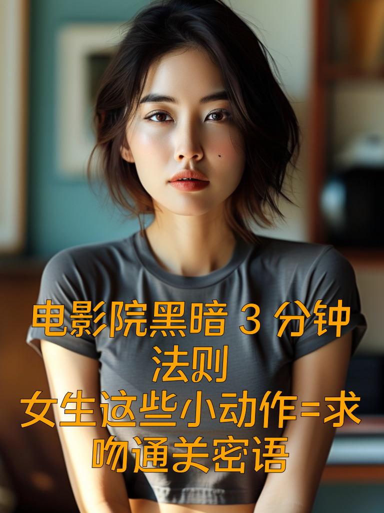 电影院黑暗3分钟法则：女生这些小动作=求吻通关密语