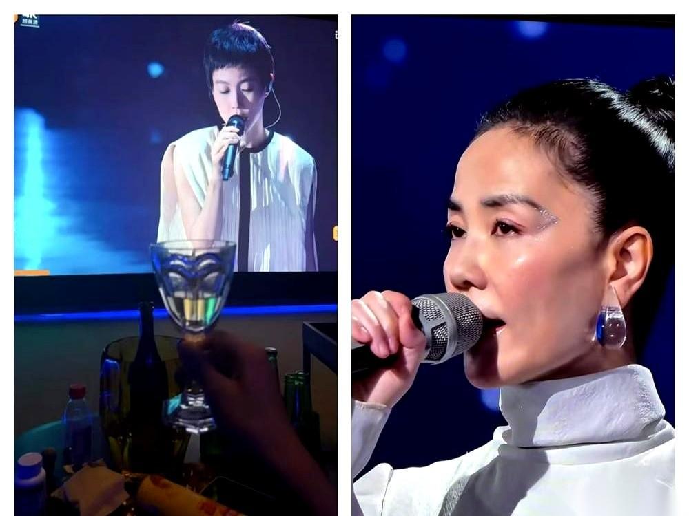 亲妈是王菲，亲爹是窦唯。结果闺女上《歌手》总决赛，这俩人就跟人间蒸发了一样。