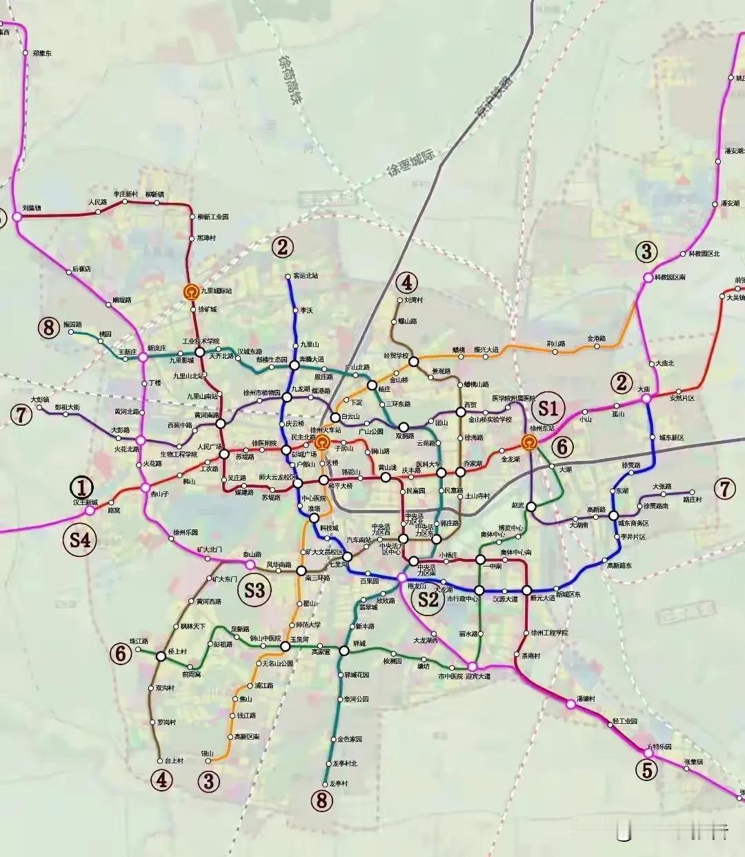 江苏苏北五市中唯一建设运营地铁的城市就是徐州，为何徐州能够早在2008年就已经启