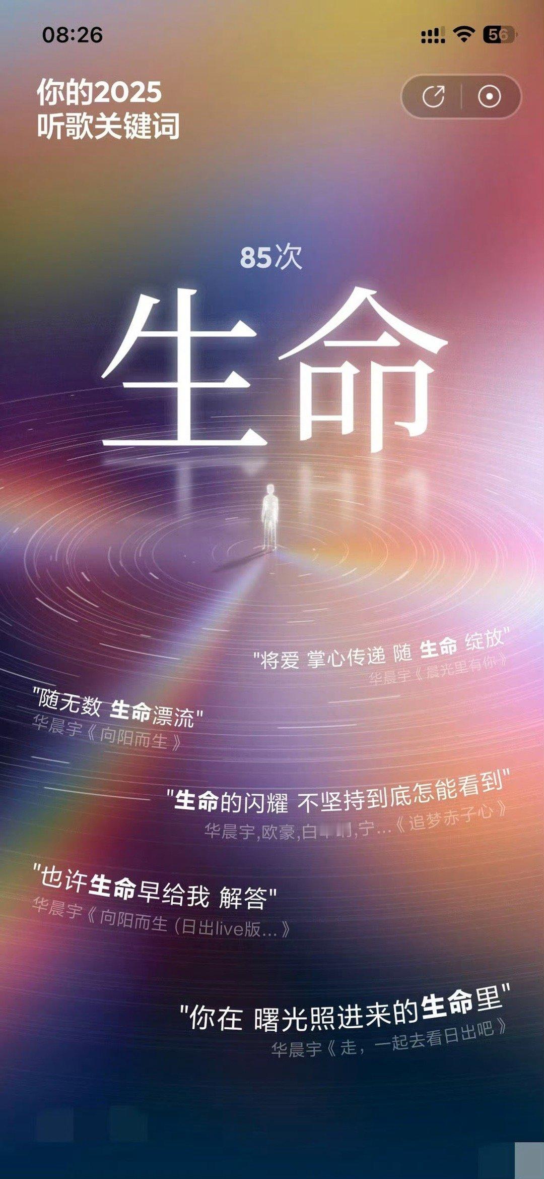 年度报告华晨宇含量极高打开年度音乐报告，华晨宇的名字几乎出现在每个重量级榜单的